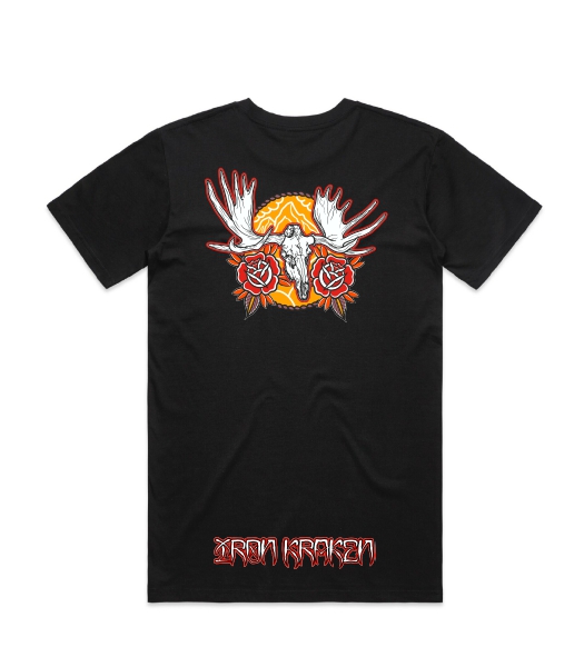 IK Dweeb Designs Moose Skull Tee